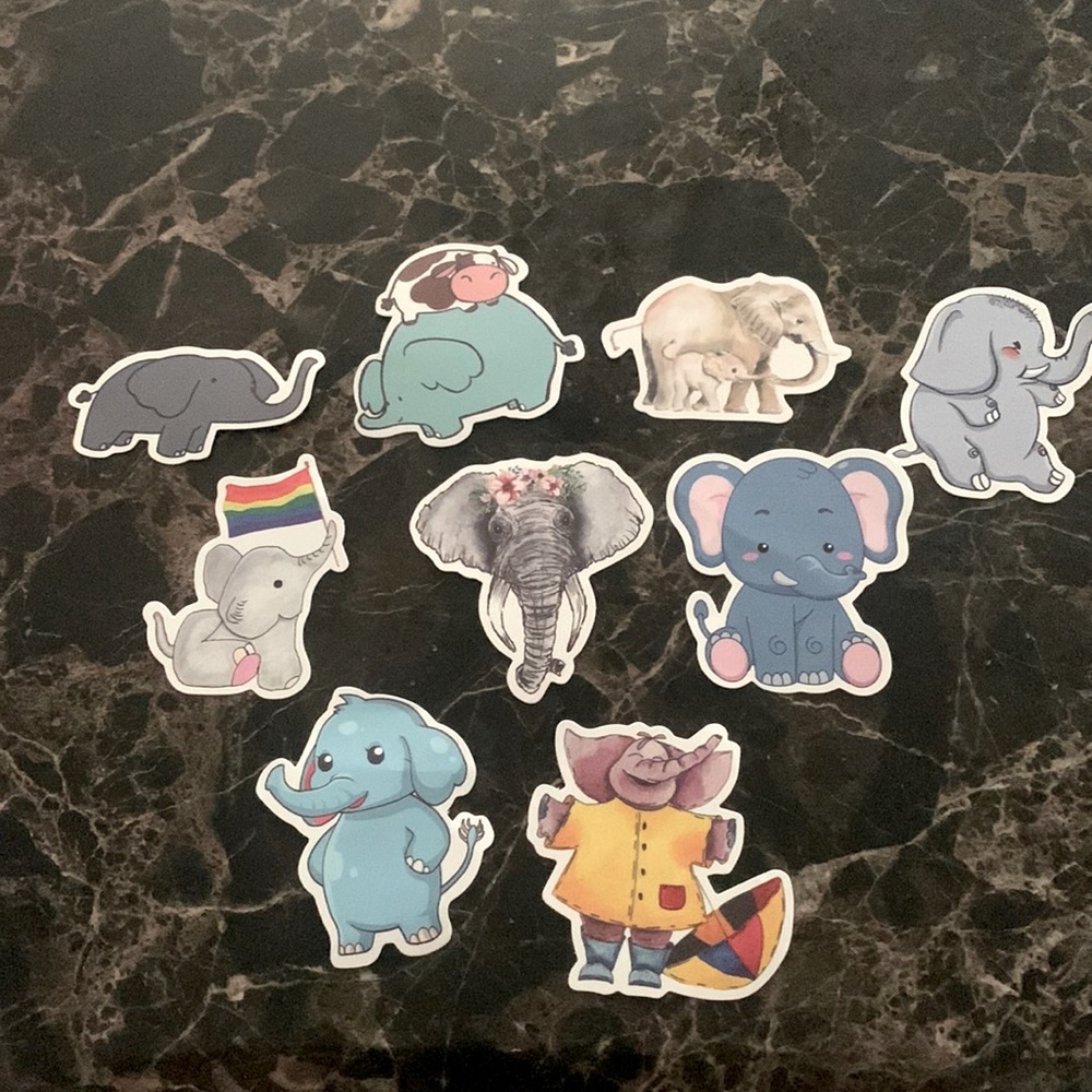 Stickers for sell dollar each there’s nine in each pack